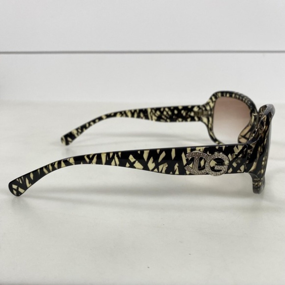 Dolce & Gabbana Sunglasses Womens Oversized‎ Tortoise Gradient +2.00 Rhinestone - Picture 2 of 10